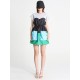 Stylish Selection Short Sleeves Loose Drawstring Split-Joint Round-Neck Mini Dresses Stylish Selection Short Sleeves Loose Drawstring Split-Joint Round-Neck Mini Dresses