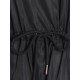 Stylish Selection Short Sleeves Loose Drawstring Split-Joint Round-Neck Mini Dresses Stylish Selection Short Sleeves Loose Drawstring Split-Joint Round-Neck Mini Dresses