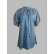 Solid Color Loose Raglan Sleeve Mock Neck Mini Dresses Solid Color Loose Raglan Sleeve Mock Neck Mini Dresses