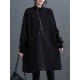 Asymmetric Split-Joint Zipper A-Line Long Sleeves Mock Neck Sweatershirt Mini Dresses Asymmetric Split-Joint Zipper A-Line Long Sleeves Mock Neck Sweatershirt Mini Dresses
