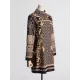 Beaded Long Sleeves High Neck Mini Dresses Beaded Long Sleeves High Neck Mini Dresses