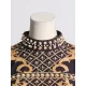 Beaded Long Sleeves High Neck Mini Dresses Beaded Long Sleeves High Neck Mini Dresses