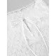 Solid Color Split-side Tied Loose Sleeveless V-neck Mini Dresses Solid Color Split-side Tied Loose Sleeveless V-neck Mini Dresses
