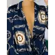 Figure Printed Long Sleeves Loose Lapel Shirt Dress Mini Dresses Figure Printed Long Sleeves Loose Lapel Shirt Dress Mini Dresses