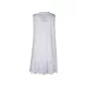 Hollow Lace-Up Solid Color Split-Joint Loose Sleeveless Round-Neck Mini Dresses Hollow Lace-Up Solid Color Split-Joint Loose Sleeveless Round-Neck Mini Dresses
