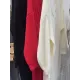 Urban Loose Long Sleeves Solid Color V-Neck Sweater Dresses Urban Loose Long Sleeves Solid Color V-Neck Sweater Dresses