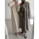 Casual Long Sleeves Loose Solid Color High-Neck Sweater Dresses Casual Long Sleeves Loose Solid Color High-Neck Sweater Dresses