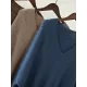 Stylish Long Sleeves Loose Solid Color V-Neck Sweater Dresses Stylish Long Sleeves Loose Solid Color V-Neck Sweater Dresses