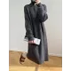 Casual Loose Long Sleeves Solid Color Zipper High-Neck Sweater Dresses Casual Loose Long Sleeves Solid Color Zipper High-Neck Sweater Dresses