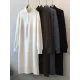 Casual Loose Long Sleeves Solid Color Zipper High-Neck Sweater Dresses Casual Loose Long Sleeves Solid Color Zipper High-Neck Sweater Dresses