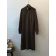 Casual Loose Long Sleeves Solid Color Zipper High-Neck Sweater Dresses Casual Loose Long Sleeves Solid Color Zipper High-Neck Sweater Dresses