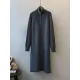 Casual Loose Long Sleeves Solid Color Zipper High-Neck Sweater Dresses Casual Loose Long Sleeves Solid Color Zipper High-Neck Sweater Dresses