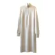 Casual Loose Long Sleeves Solid Color Zipper High-Neck Sweater Dresses Casual Loose Long Sleeves Solid Color Zipper High-Neck Sweater Dresses
