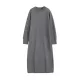 Urban Loose Long Sleeves Solid Color Round-Neck Sweater Dresses Urban Loose Long Sleeves Solid Color Round-Neck Sweater Dresses