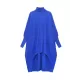 Batwing Sleeves High-Low Pockets Solid Color High-Neck Midi Dresses Sweater Dresses Batwing Sleeves High-Low Pockets Solid Color High-Neck Midi Dresses Sweater Dresses