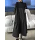 A-Line Long Sleeves Asymmetric Solid Color Split-Joint High-Neck Midi Dresses Sweater Dresses A-Line Long Sleeves Asymmetric Solid Color Split-Joint High-Neck Midi Dresses Sweater Dresses