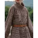 Jacquard Printed Flared Sleeves Long Sleeves High Neck Sweater Dresses Mini Dresses Jacquard Printed Flared Sleeves Long Sleeves High Neck Sweater Dresses Mini Dresses