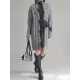 Contrast Color Long Sleeves Loose High Neck Sweater Dresses Mini Dresses Contrast Color Long Sleeves Loose High Neck Sweater Dresses Mini Dresses