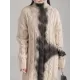 Contrast Color Long Sleeves Loose High Neck Sweater Dresses Mini Dresses Contrast Color Long Sleeves Loose High Neck Sweater Dresses Mini Dresses