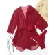 Three Pieces Set Loose Solid Color Padded Halter-Neck Bikini Swimsuit &Cover-Ups Rompers Swimwear Three Pieces Set Loose Solid Color Padded Halter-Neck Bikini Swimsuit &Cover-Ups Rompers Swimwear