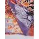 Floral Chiffon Half Sleeve Loose Long Cardigan Cover-Up Swimwear Floral Chiffon Half Sleeve Loose Long Cardigan Cover-Up Swimwear