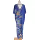 Off-The-Shoulder Floral Bandage V-Back Split-Side Cover-Up Swimwear Off-The-Shoulder Floral Bandage V-Back Split-Side Cover-Up Swimwear