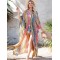 Ethnic Printed Sun Protection Cover-Ups Tops