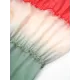 Long Sleeves Loose Bandage Color-Block Deep V-Neck Cover-Ups Swimwear Long Sleeves Loose Bandage Color-Block Deep V-Neck Cover-Ups Swimwear