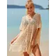 Loose Bandage Hollow Split-Side Cover Up Loose Bandage Hollow Split-Side Cover Up