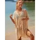Loose Bandage Hollow Split-Side Cover Up Loose Bandage Hollow Split-Side Cover Up