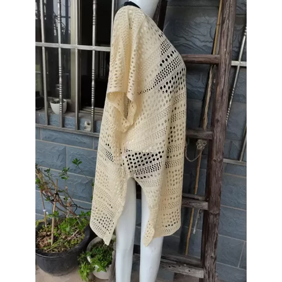 Loose Bandage Hollow Split-Side Cover Up Loose Bandage Hollow Split-Side Cover Up