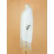 Solid Color Loose Hollow Tasseled Cardigan Cover-Up Swimwear Solid Color Loose Hollow Tasseled Cardigan Cover-Up Swimwear