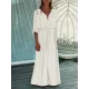 Bohemia Solid Color Long Sleeve Belted Maxi Dress Bohemia Solid Color Long Sleeve Belted Maxi Dress