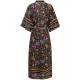Loose Short Sleeve Floral Print Cardigan Cover-Up Swimwear Loose Short Sleeve Floral Print Cardigan Cover-Up Swimwear
