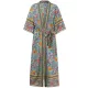 Loose Short Sleeve Floral Print Cardigan Cover-Up Swimwear Loose Short Sleeve Floral Print Cardigan Cover-Up Swimwear