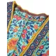 Loose Short Sleeve Floral Print Cardigan Cover-Up Swimwear Loose Short Sleeve Floral Print Cardigan Cover-Up Swimwear