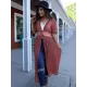 Deep V-Neck Solid Color Empire Bandage Lace-Up Cover-Up Swimwear Deep V-Neck Solid Color Empire Bandage Lace-Up Cover-Up Swimwear
