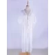 Deep V-Neck Solid Color Empire Bandage Lace-Up Cover-Up Swimwear Deep V-Neck Solid Color Empire Bandage Lace-Up Cover-Up Swimwear