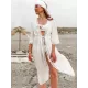 Lacy Split-Joint Raised Band Cover-Up Lacy Split-Joint Raised Band Cover-Up