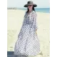 Long Sleeves Floral Printed Chiffon Cardigan Cover-Up Swimwear Long Sleeves Floral Printed Chiffon Cardigan Cover-Up Swimwear