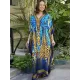 Sexy V-Neck Animal Print Loose Split-Side Cover-Up Swimwear Sexy V-Neck Animal Print Loose Split-Side Cover-Up Swimwear