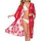 Ragged Embellished See-Through Vacation Cover-Ups Ragged Embellished See-Through Vacation Cover-Ups