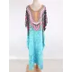 Half Sleeve V-Neck Floral Printed Split-Side Cover-Up Swimwear Half Sleeve V-Neck Floral Printed Split-Side Cover-Up Swimwear