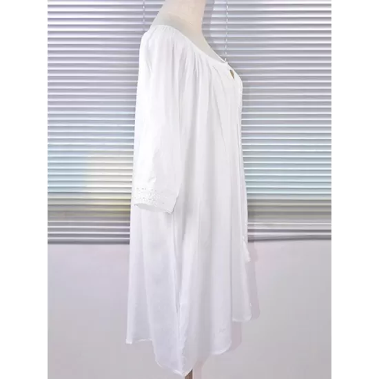 New Style Cotton Large Size Loose Cover-Ups Swimsuit New Style Cotton Large Size Loose Cover-Ups Swimsuit