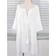 New Style Cotton Large Size Loose Cover-Ups Swimsuit New Style Cotton Large Size Loose Cover-Ups Swimsuit