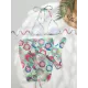 Floral-Print Triangles Bikini Swimsuit+Smocked Cover-Up Three-Piece Set Floral-Print Triangles Bikini Swimsuit+Smocked Cover-Up Three-Piece Set