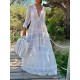Chiffon Lace See-Through Bikini Cover-Up Chiffon Lace See-Through Bikini Cover-Up