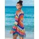 Crochet See-Through Long-Sleeves Cover-Ups Crochet See-Through Long-Sleeves Cover-Ups