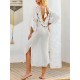 Colorful Tasseled Embellished Crochetgo Split-Joint Bohemia Colorful Tasseled Embellished Crochetgo Split-Joint Bohemia