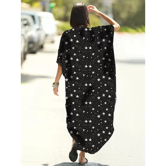 Cardigan Loose Pocket Floral Vacation Beach Cover-Up Swimwear Cardigan Loose Pocket Floral Vacation Beach Cover-Up Swimwear